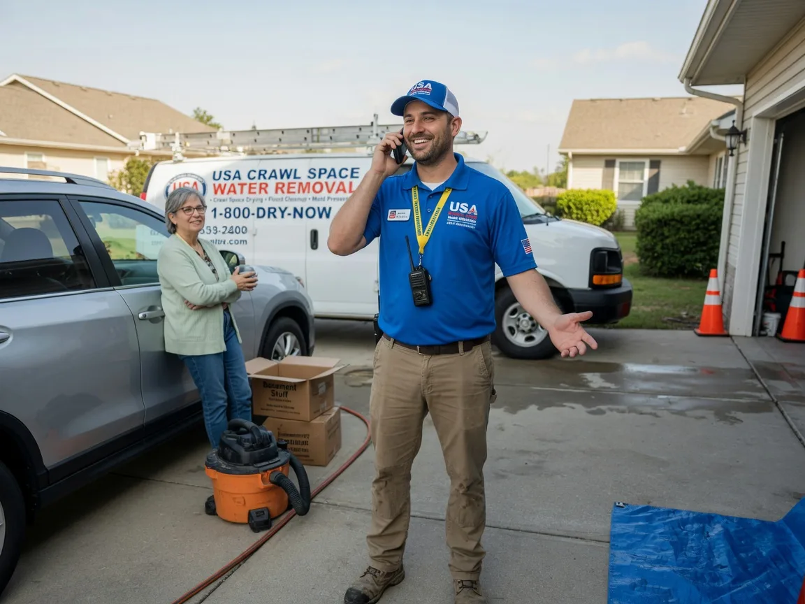 Crawl Space Water Removal Adena, OH FAQs